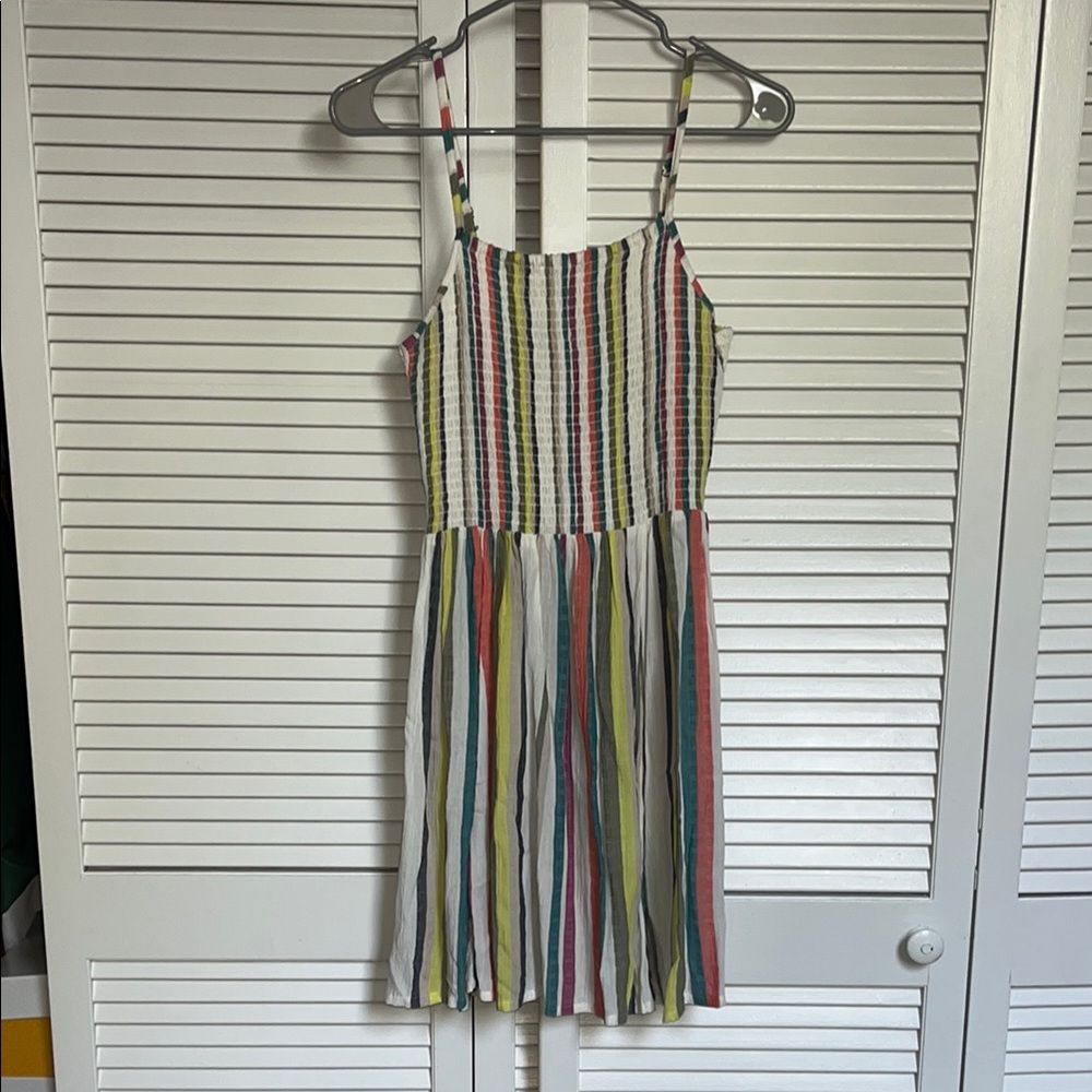 NWOT Multicolor Striped Dress